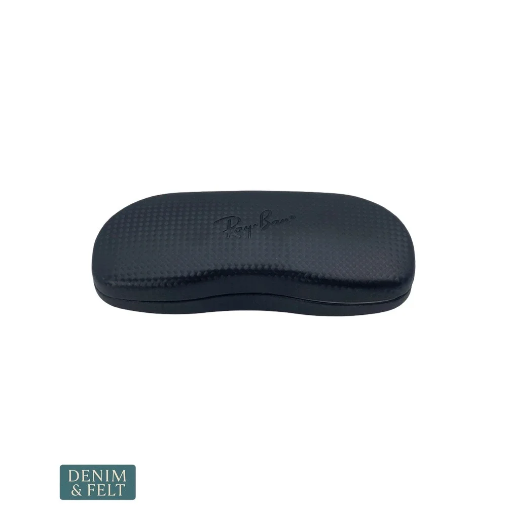 NEW Ray-Ban New Wayfarer Kids Sunglasses Matte Black Brown Orange Mirror Lenses